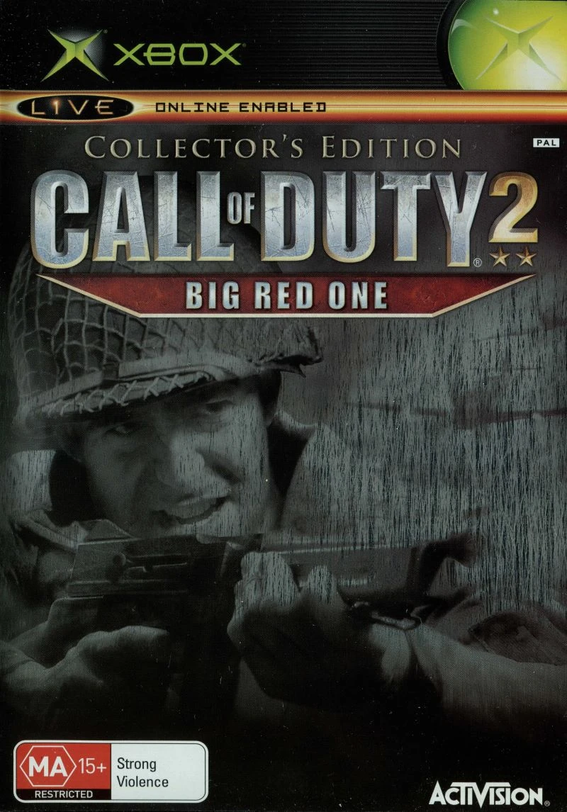 Call of Duty 2 Big Red One [Collector's Edition] box art