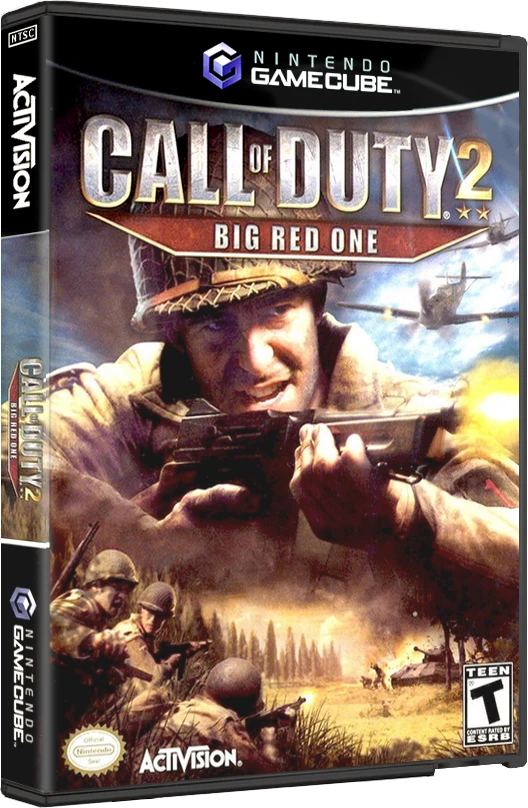 Call of Duty 2 Big Red One box art