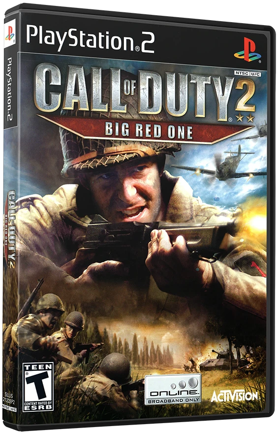 Call of Duty 2 Big Red One box art
