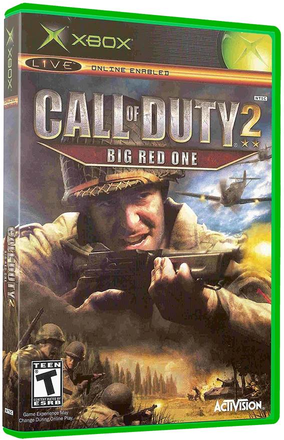 Call of Duty 2 Big Red One box art