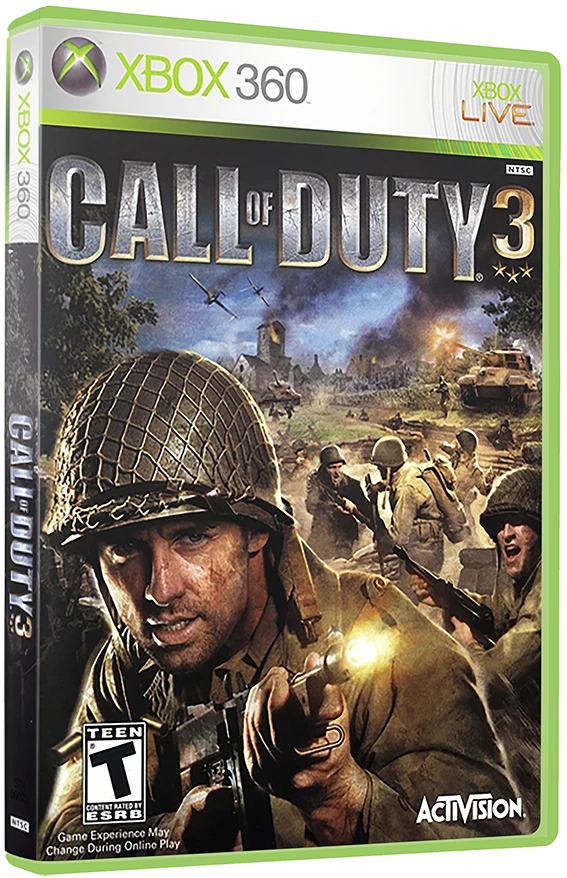 Call of Duty 3 [Platinum Hits] box art