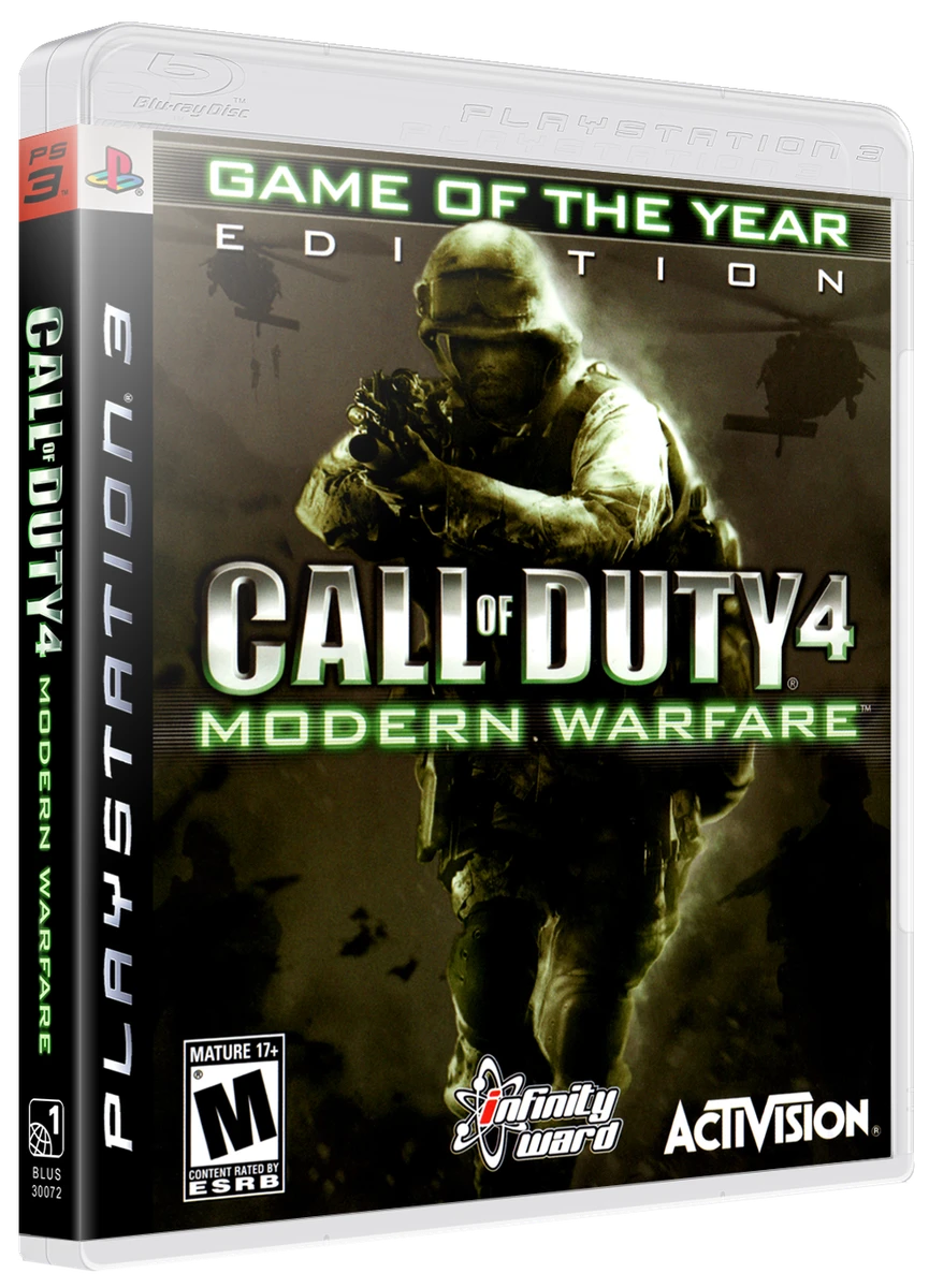 Call of Duty 4 Modern Warfare [Game of the Year] box art