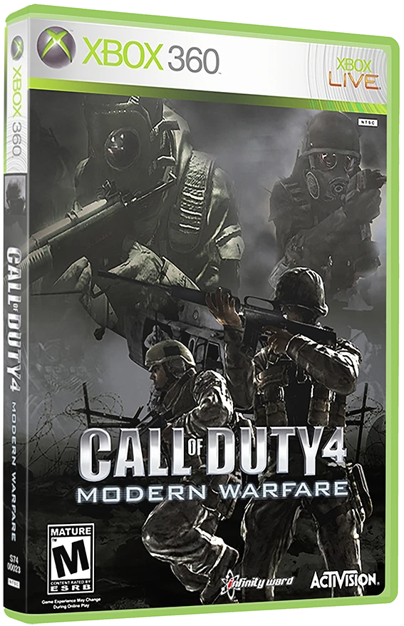 Call of Duty 4 Modern Warfare [Platinum Hits] box art