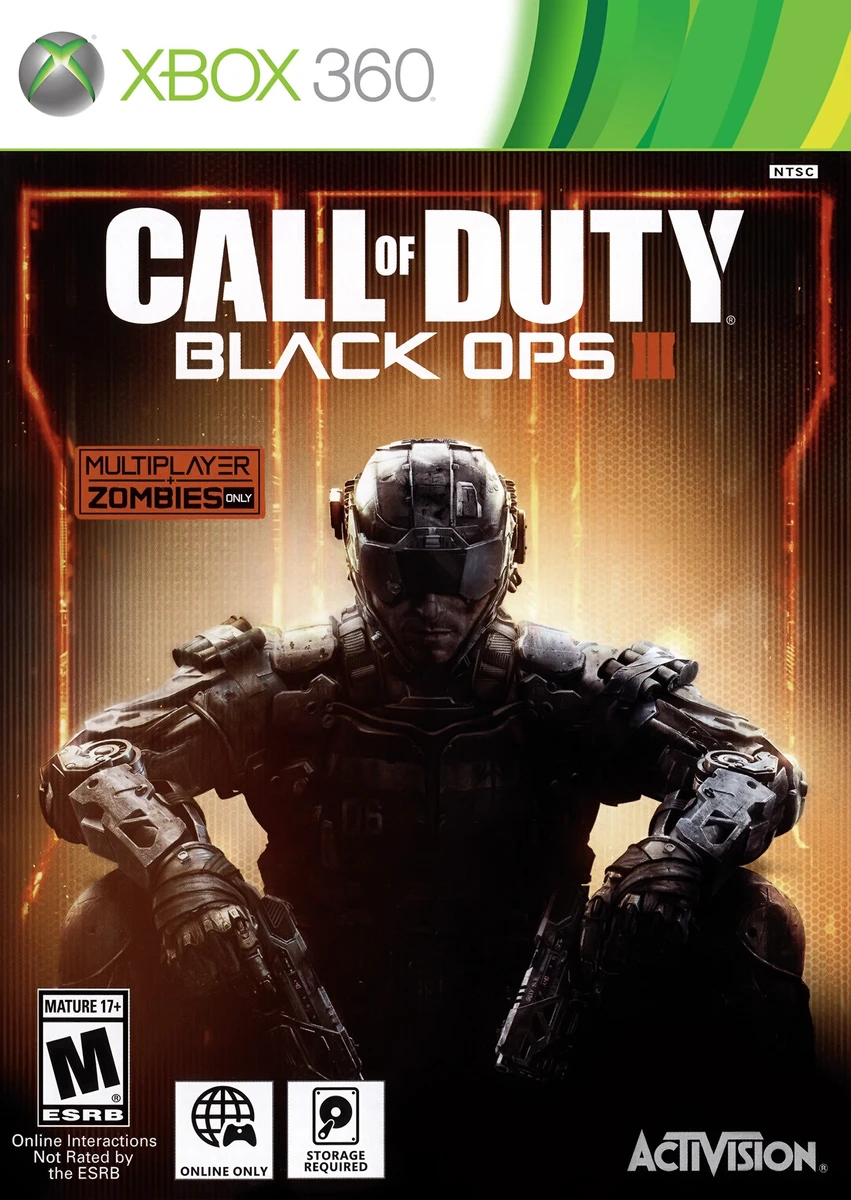 Call Of Duty: Black Ops III box art