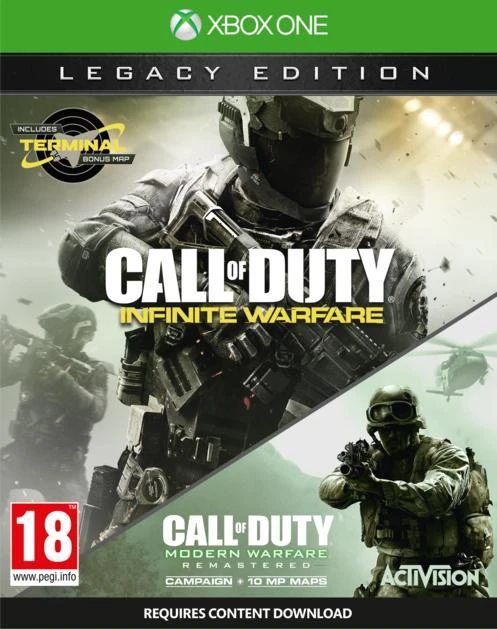 Call Of Duty: Infinite Warfare Legacy Edition box art