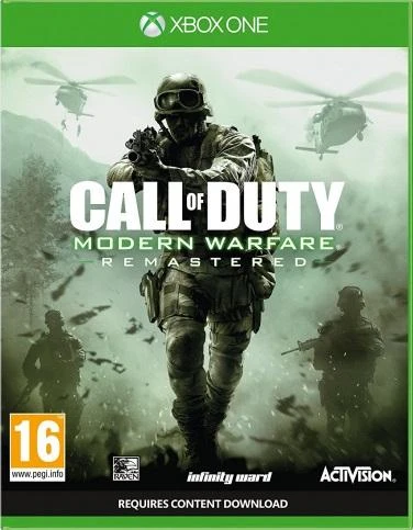 Call of Duty: Modern Warfare Remastered box art
