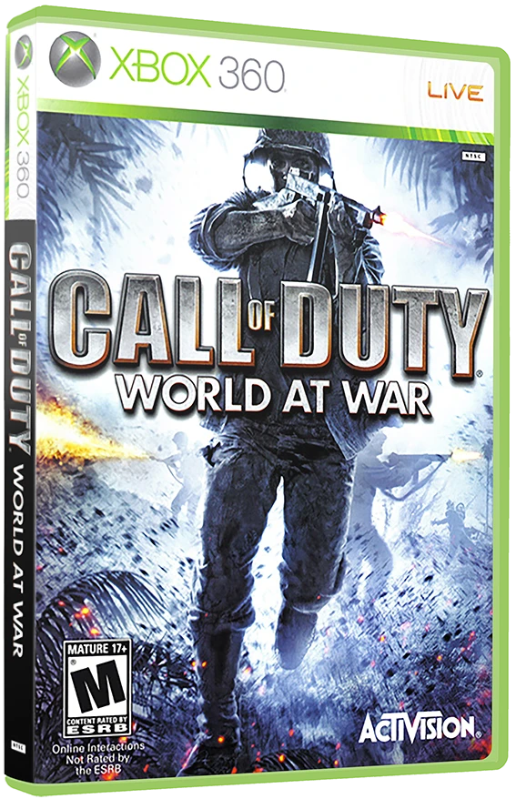 Call of Duty: World at War [Platinum Hits] box art