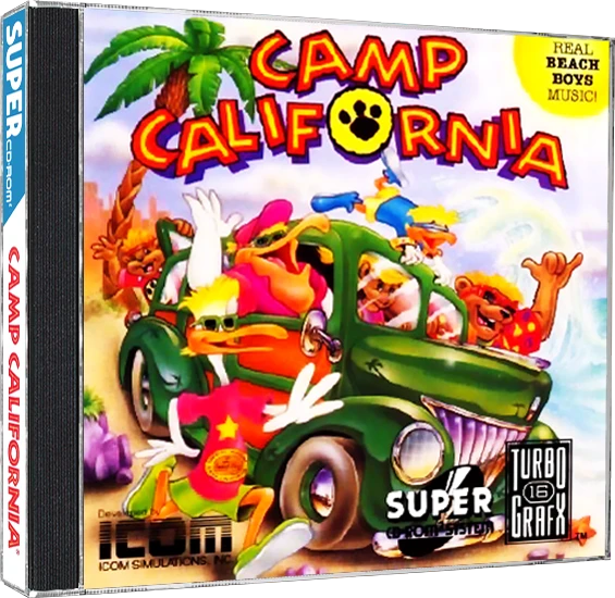 Camp California box art