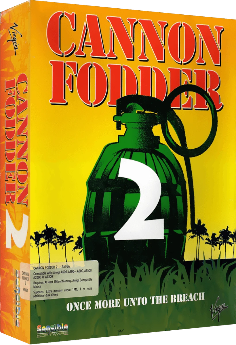 Cannon Fodder 2 box art
