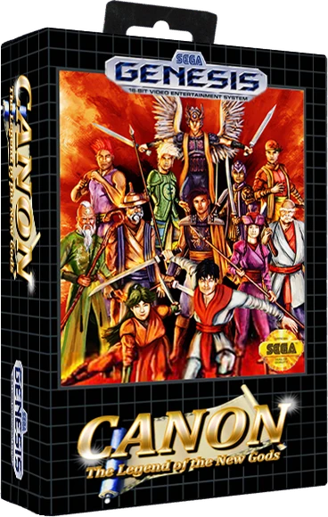 Canon: The Legend of the New Gods [Homebrew] box art
