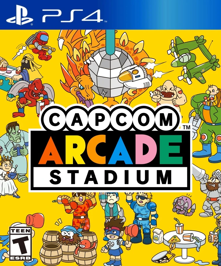 Capcom Arcade Stadium box art