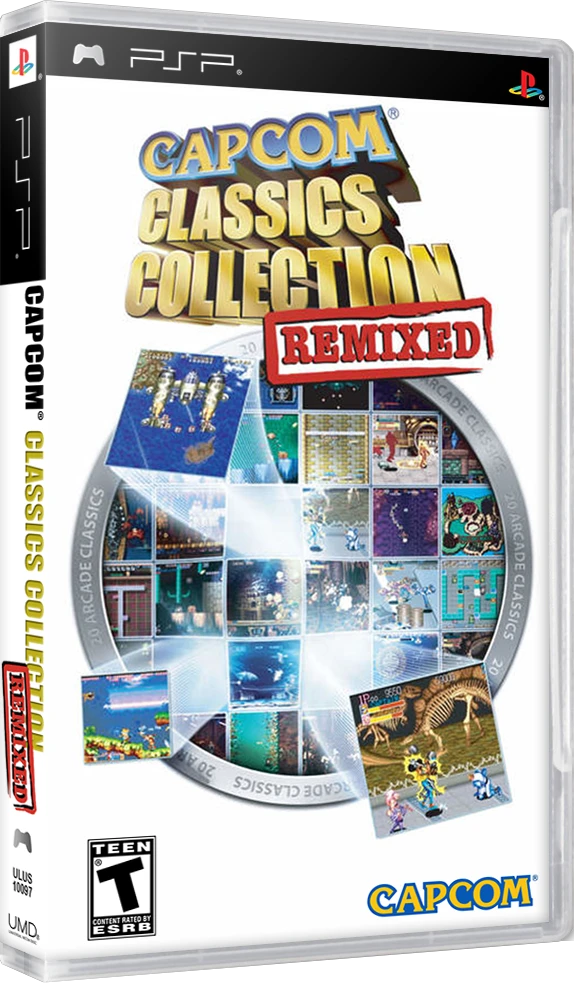 Capcom Classics Collection Remixed box art