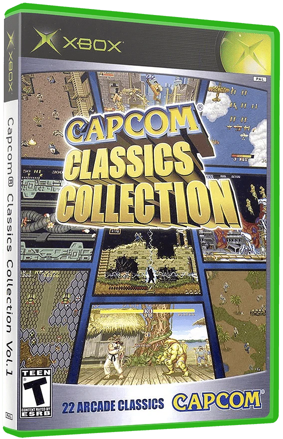 Capcom Classics Collection Vol. 1 box art