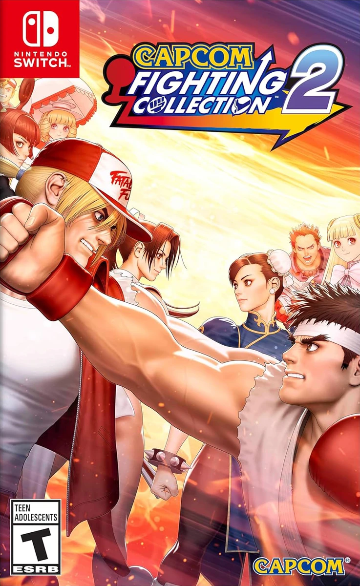 Capcom Fighting Collection 2 box art