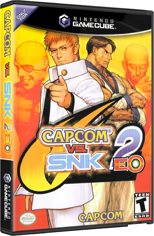 Capcom vs SNK 2 EO box art