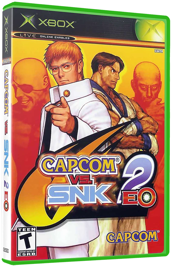 Capcom vs SNK 2 EO box art