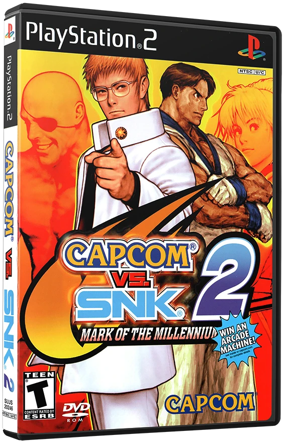 Capcom vs. SNK 2: Millionaire Fighting 2001 box art