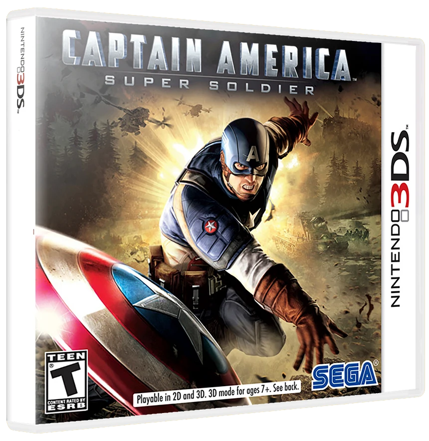 Captain America: Super Soldier box art