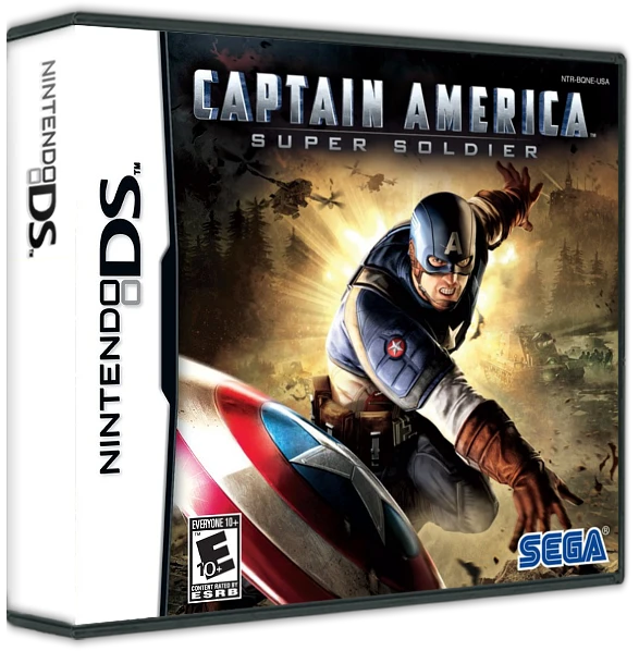 Captain America: Super Soldier box art