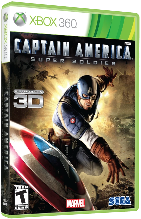 Captain America: Super Soldier box art