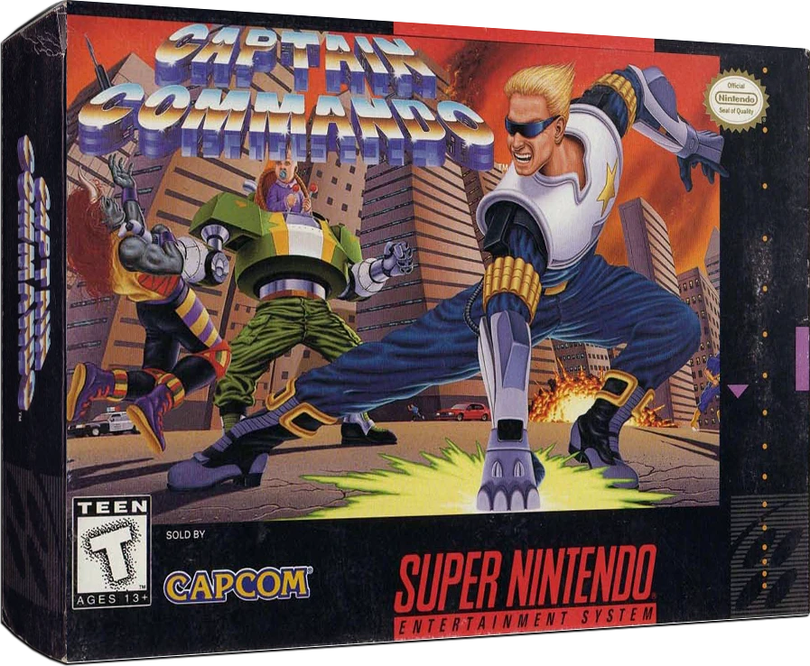 Captain Commando box art