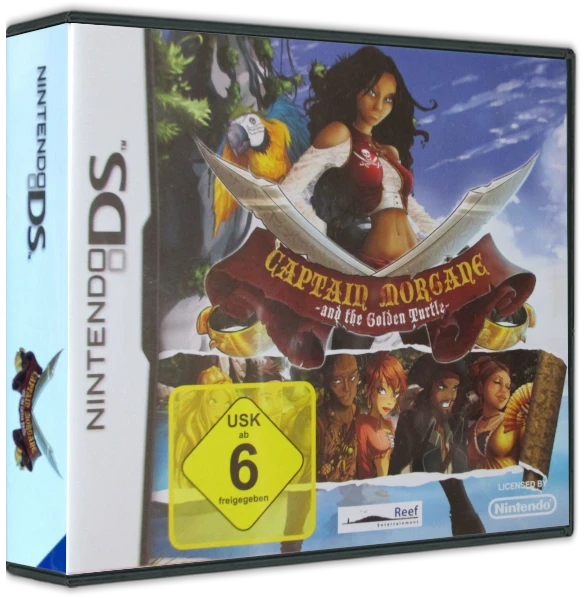 Captain Morgane and the Golden Turtle box art