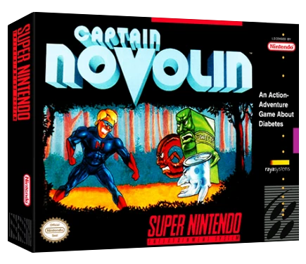 Captain Novolin box art