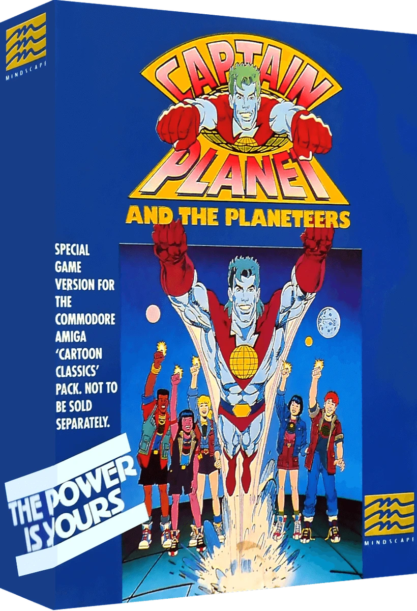 Captain Planet and the Planeteers box art