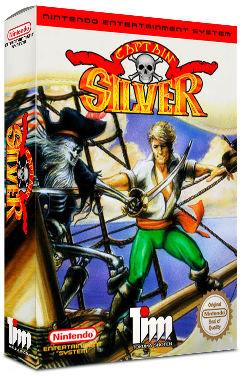 Captain Silver box art