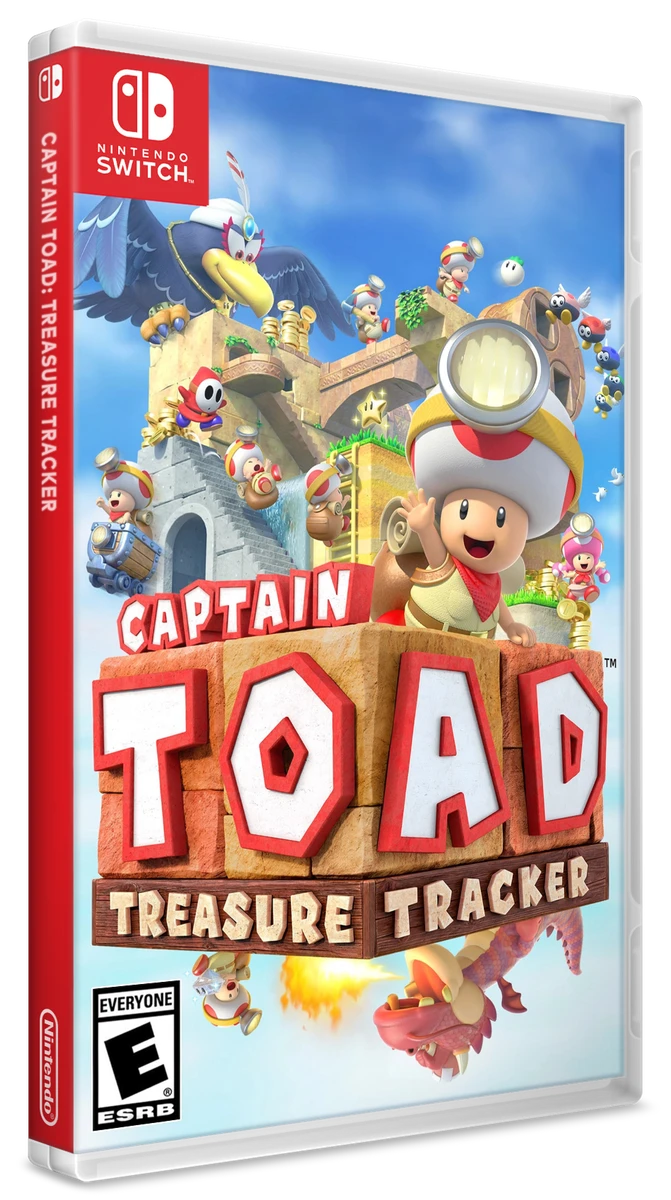 Captain Toad Treasure Tracker box art