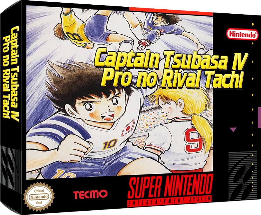 Captain Tsubasa IV - Pro No Rival Tachi box art