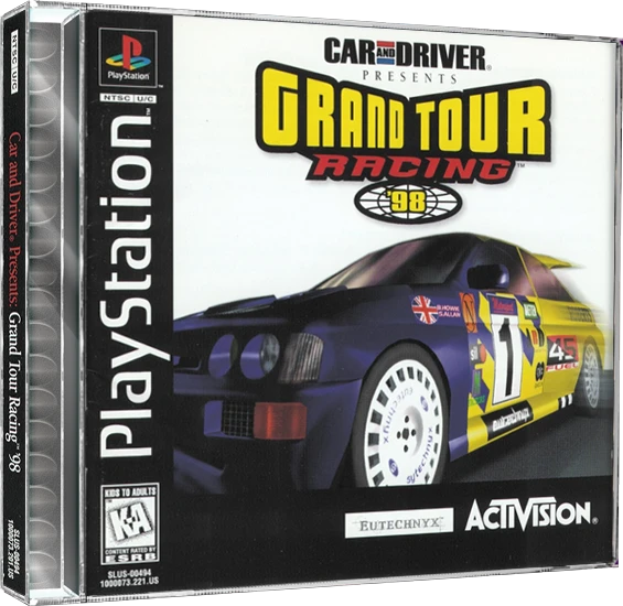 Car and Driver Presents Grand Tour Racing 98 box art