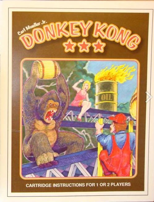 Carl Mueller Jr. Donkey Kong box art