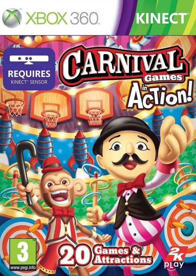 Carnival Games: Action box art