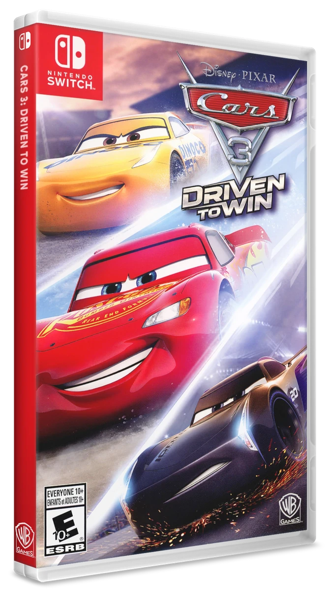 Cars 3: Driven to Win box art