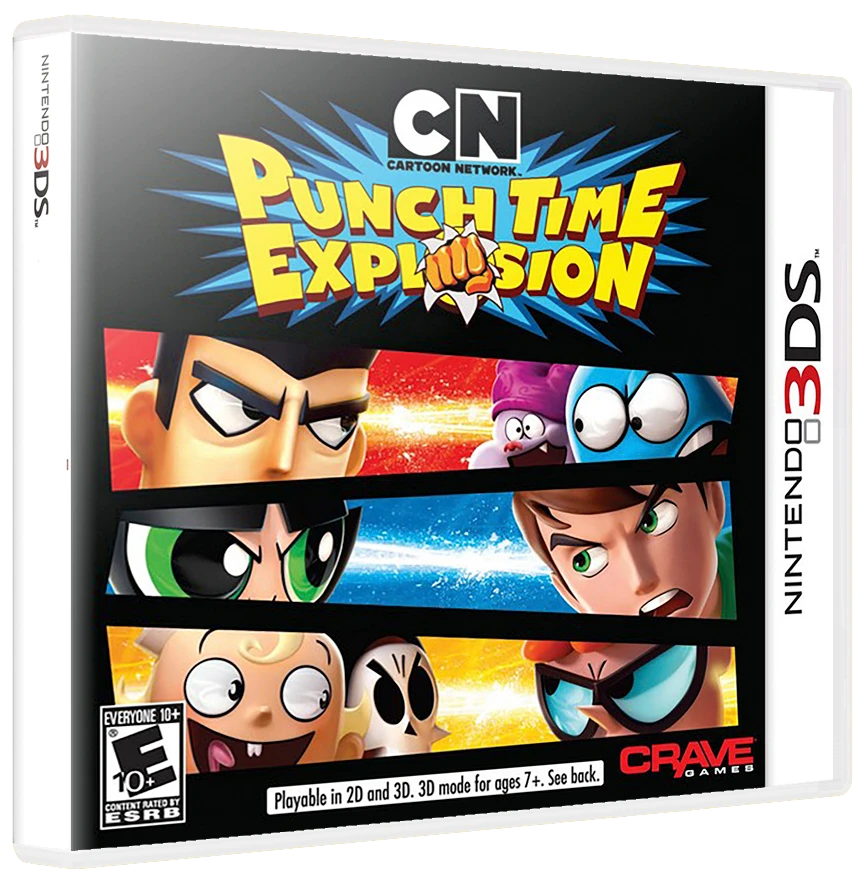 Cartoon Network: Punch Time Explosion box art