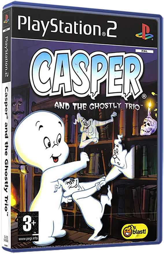 Casper and The Ghostly Trio box art