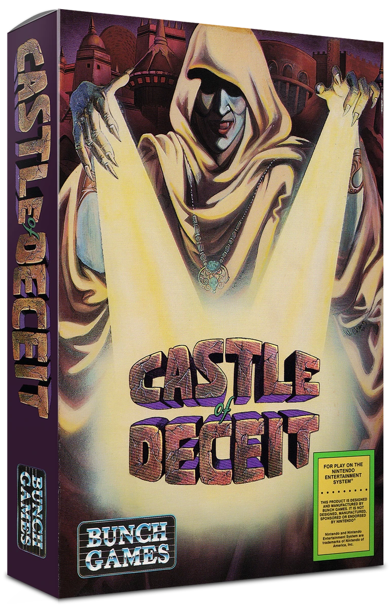 Castle of Deceit [Blue] box art