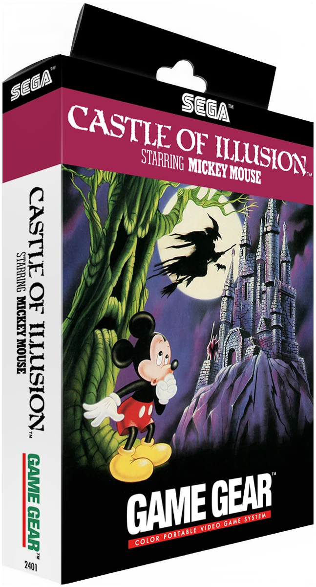 Castle Of Illusion Starring Mickey Mouse box art