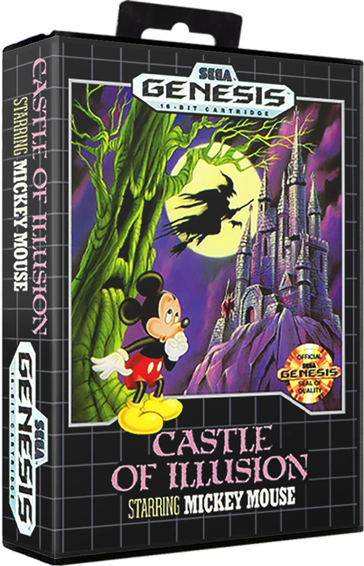 Castle of Illusion Starring Mickey Mouse box art