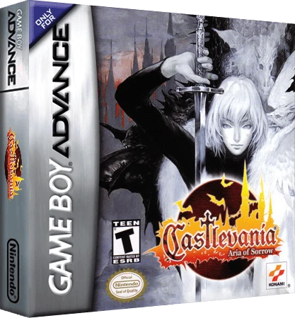 Castlevania Aria of Sorrow box art