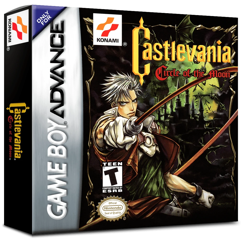 Castlevania Circle of the Moon box art