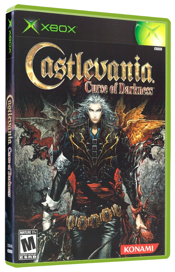 Castlevania Curse of Darkness box art
