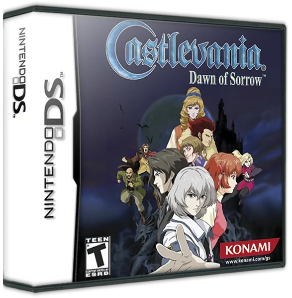 Castlevania Dawn of Sorrow box art