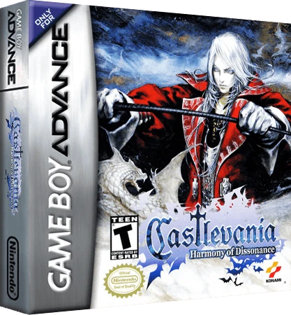 Castlevania Harmony of Dissonance box art