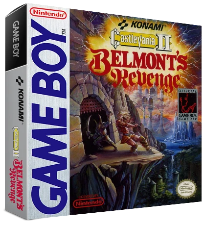 Castlevania II Belmont's Revenge box art