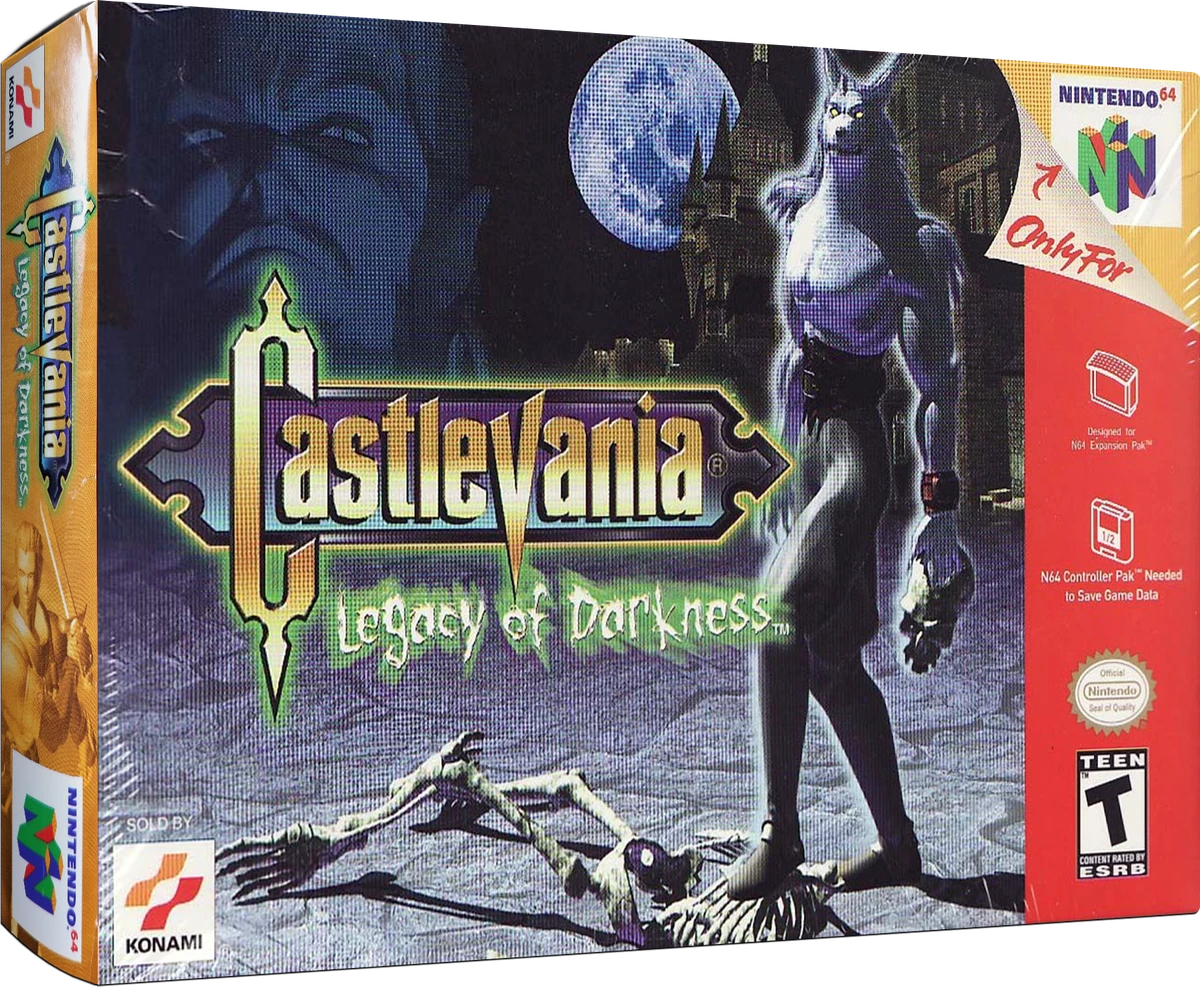 Castlevania Legacy of Darkness box art