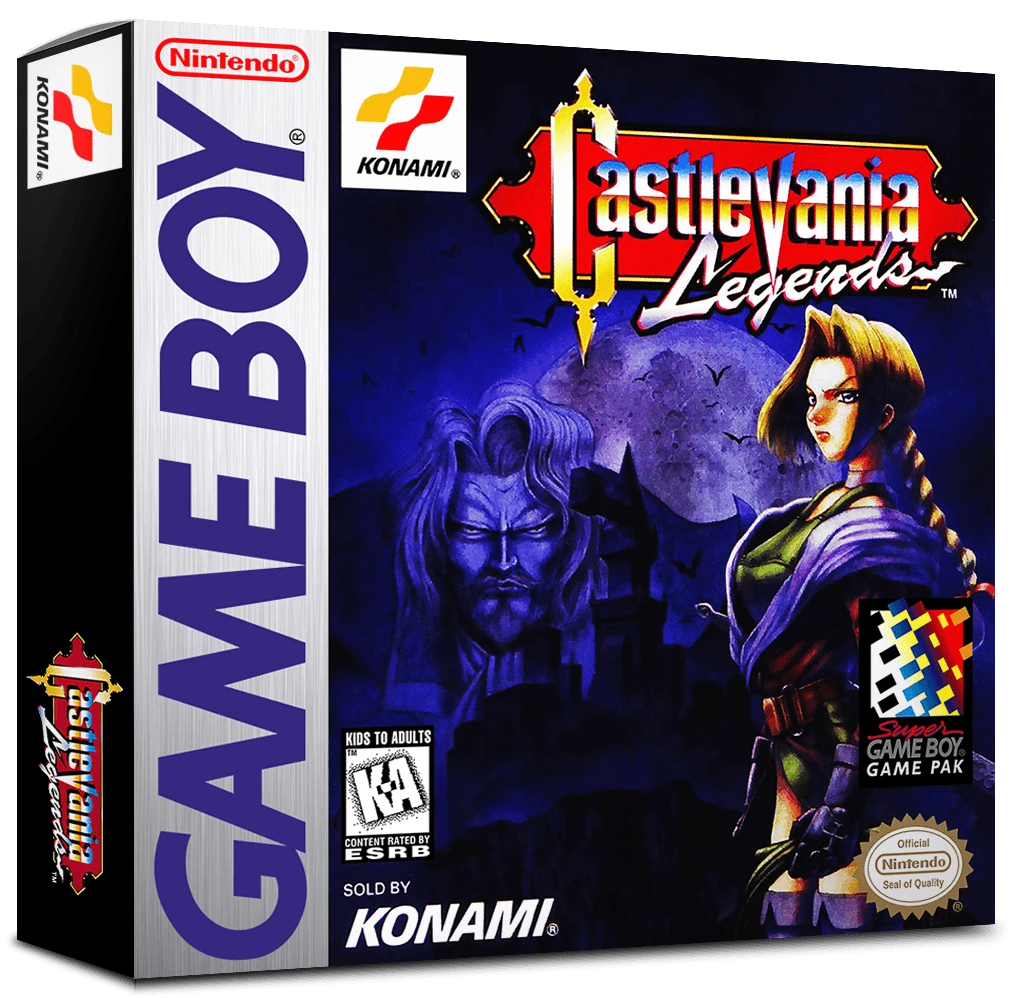 Castlevania Legends box art