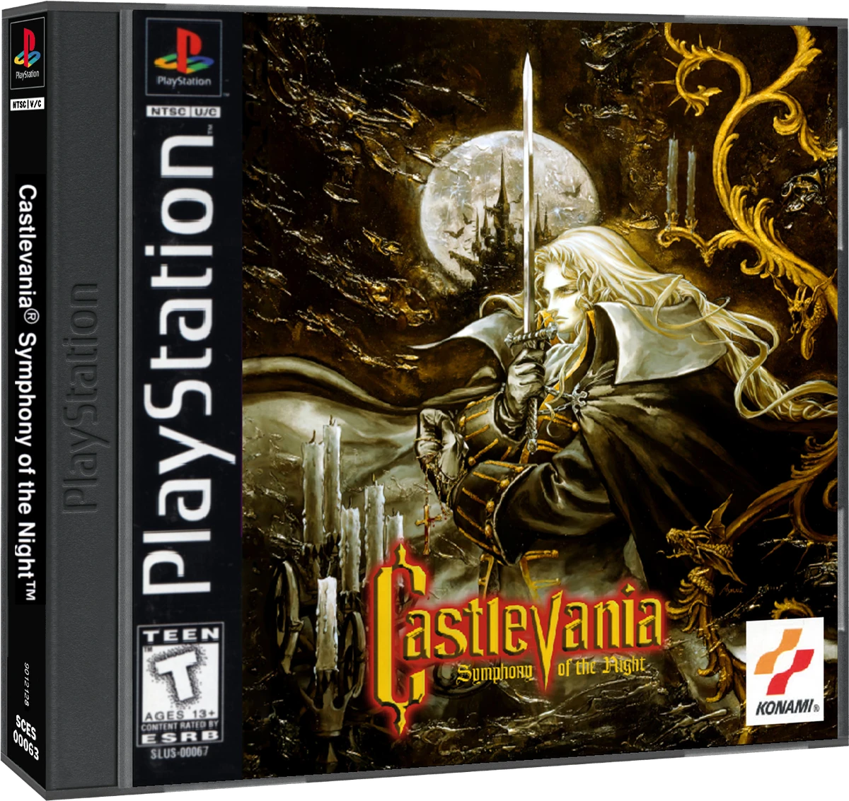 Castlevania Symphony of the Night [Greatest Hits] box art