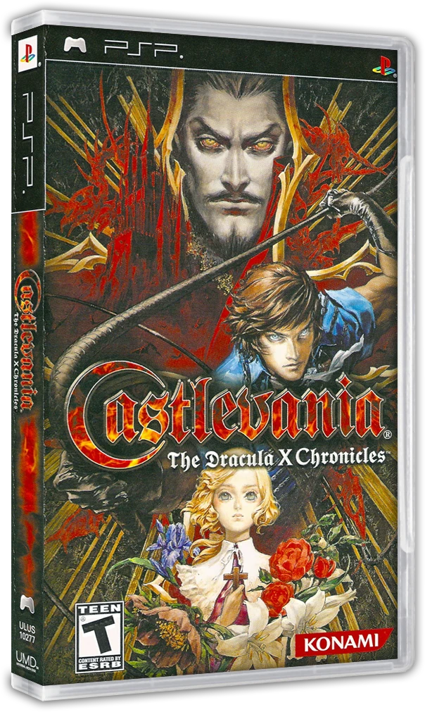 Castlevania: The Dracula X Chronicles box art